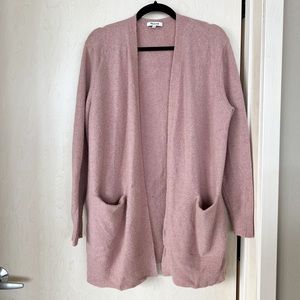 Mauve Madewell Long Cardigan Size M